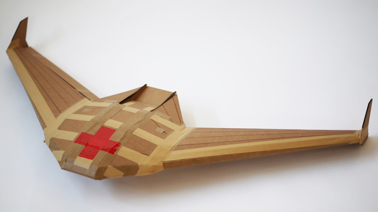 This disposable drone could one day save your life