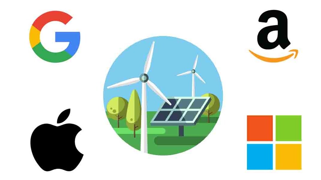 Apple, Google and Microsoft will fight Trump’s anti-climate order with clean energy