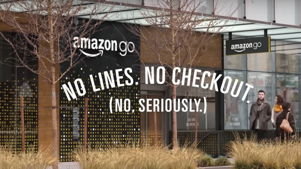 Amazon’s no-cashier store can’t handle more than a few shoppers