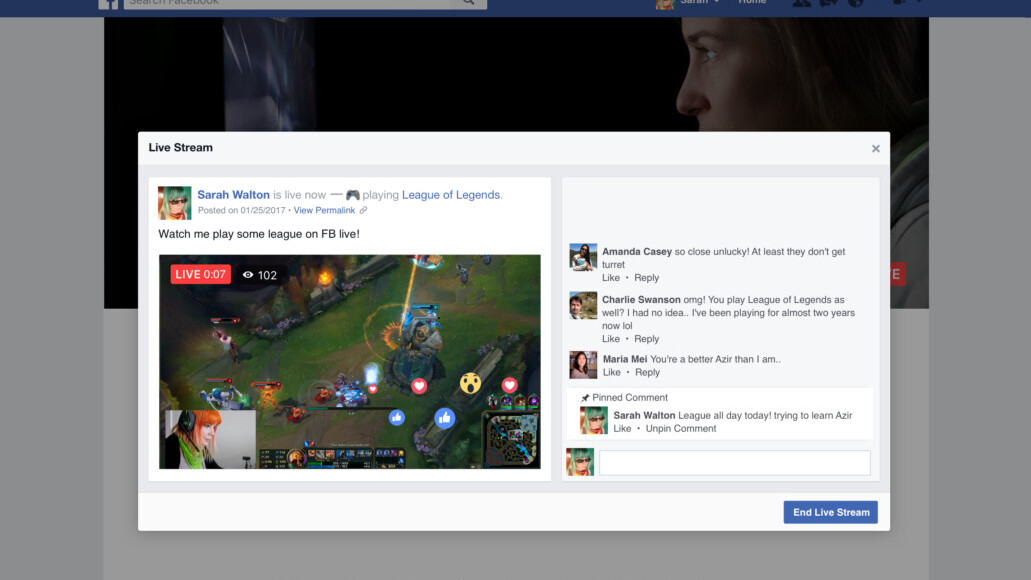 Facebook now lets anyone go Live from a desktop