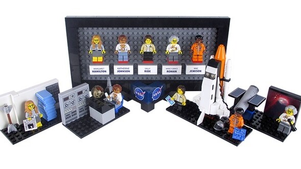 LEGO immortalizes NASA women in brick form