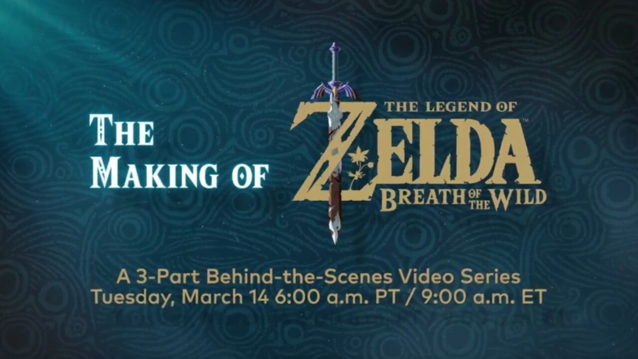 Nintendo is releasing a Zelda: Breath of the Wild documentary tomorrow