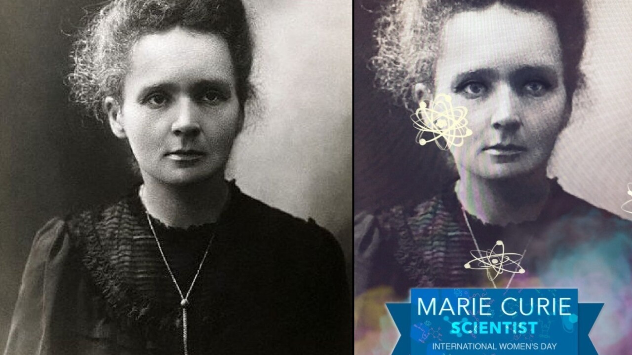 Snapchat fumbles Marie Curie tribute on International Women’s Day