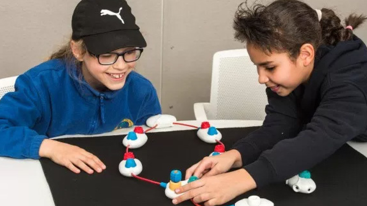 Microsoft designed these colorful toys to teach blind kids to code