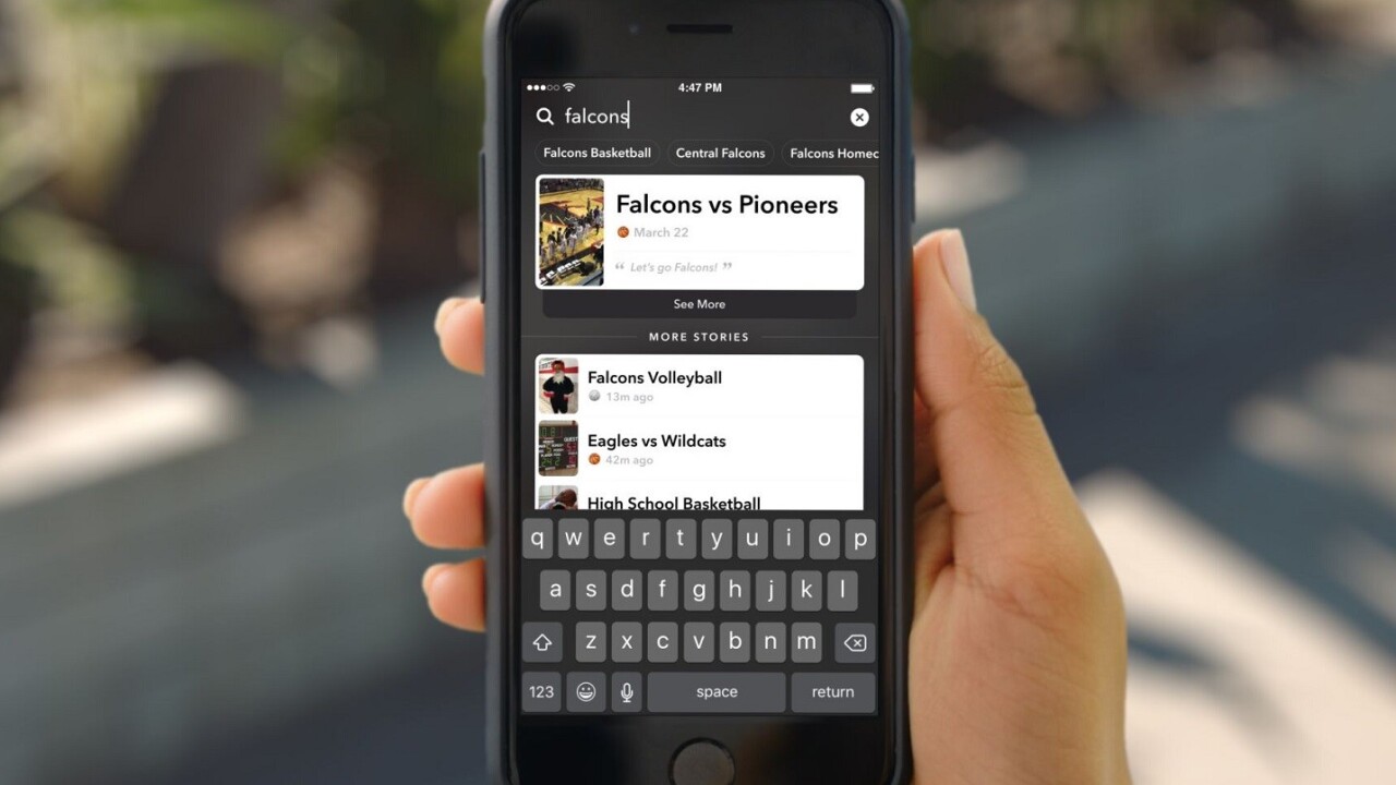 Snapchat launches Stories search and Facebook hasn’t copied it yet