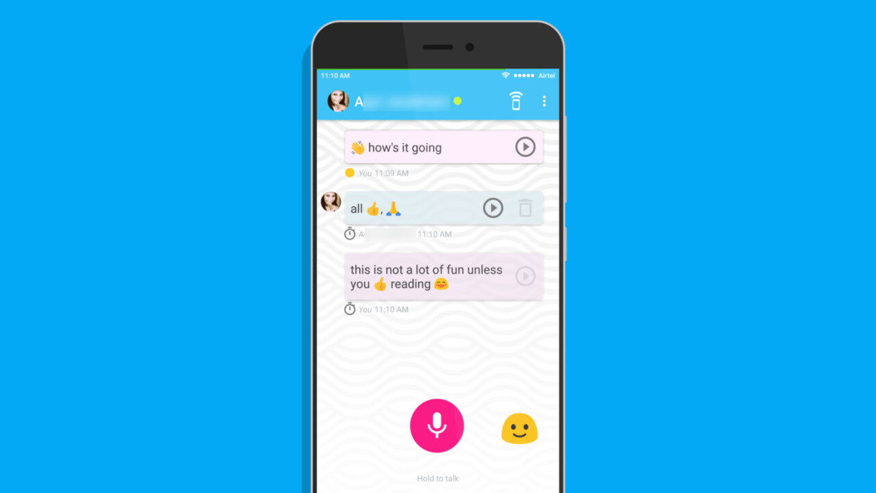 Google employees built a messaging app without a keyboard for emoji lovers