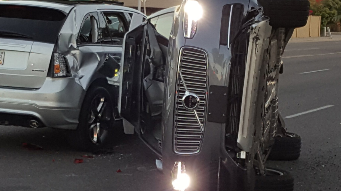 Uber halts self-driving trials in Arizona after test car crash [Update]