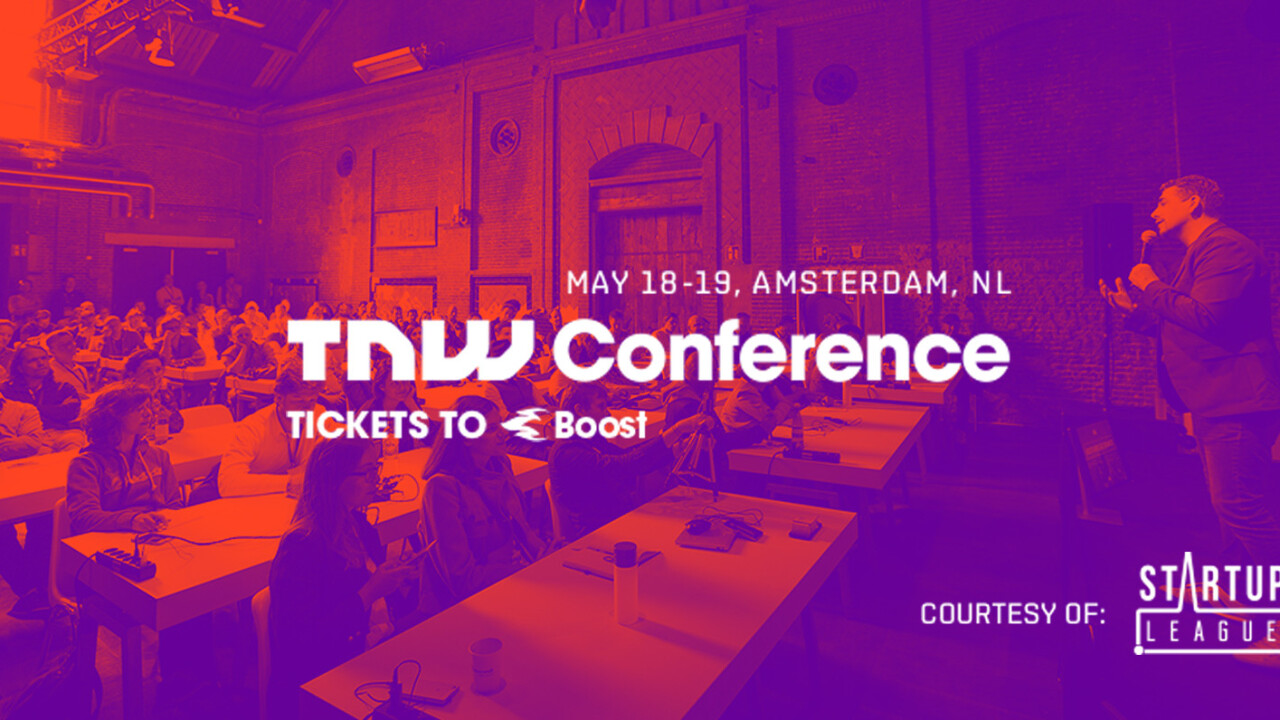 Exhibit at TNW Conference for free – courtesy of Startup League