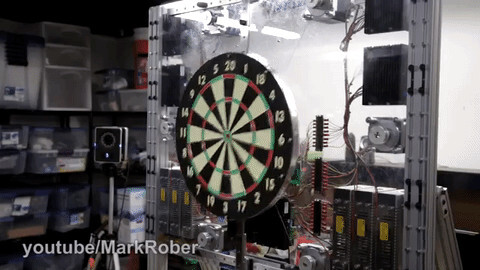 Engineering solves the problem of playing darts while drunk