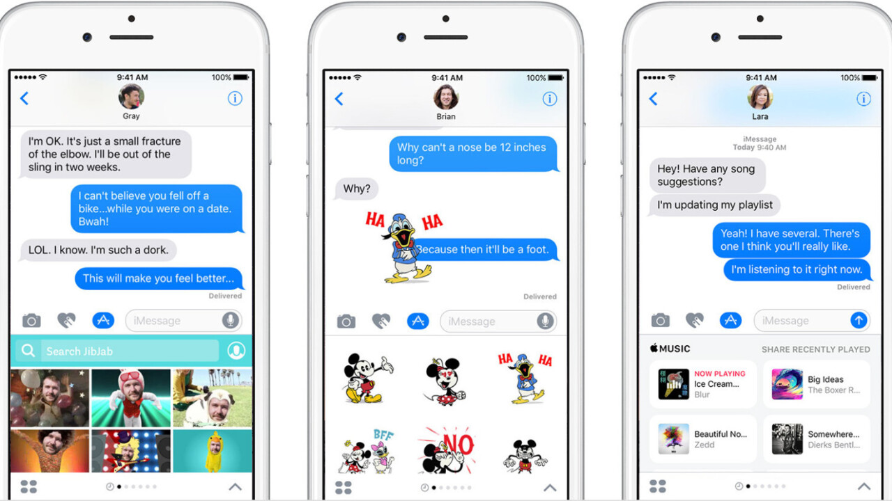 Sorry Apple, but the iMessage App Store sucks