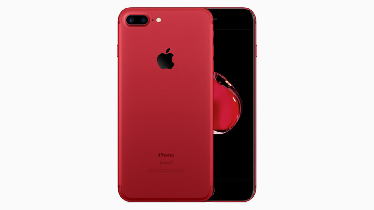 iPhone concept design reimagines new ‘red’ model with neat black front