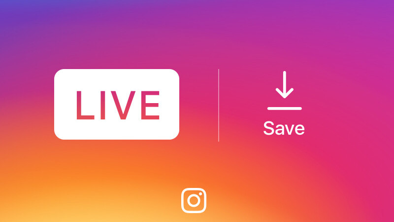 Instagram now lets you save live videos for later