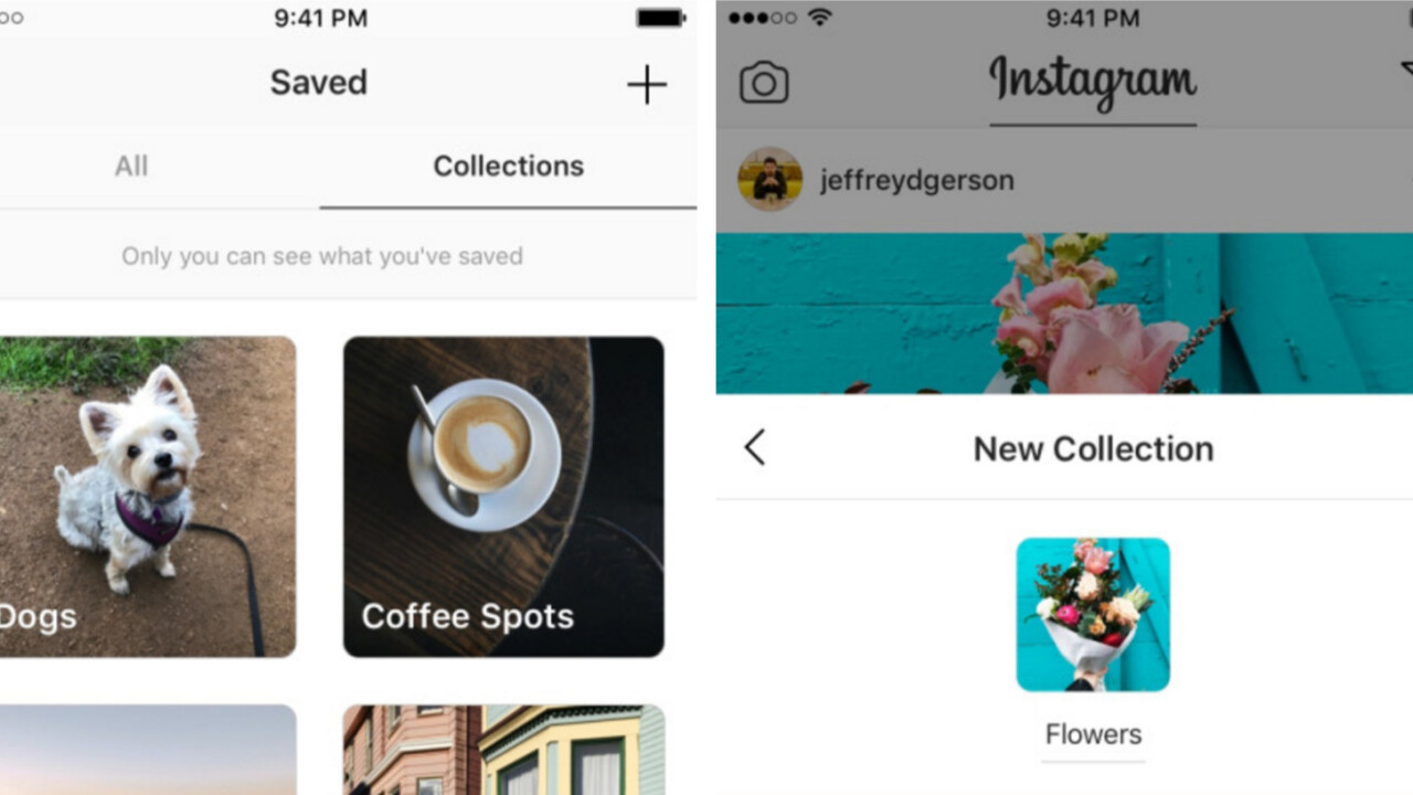 Instagram’s new ‘collections’ make it a lot easier to organize your favorite images