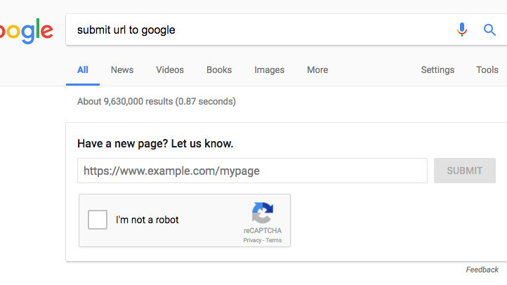 Google now lets you submit URLs for indexing straight from Search