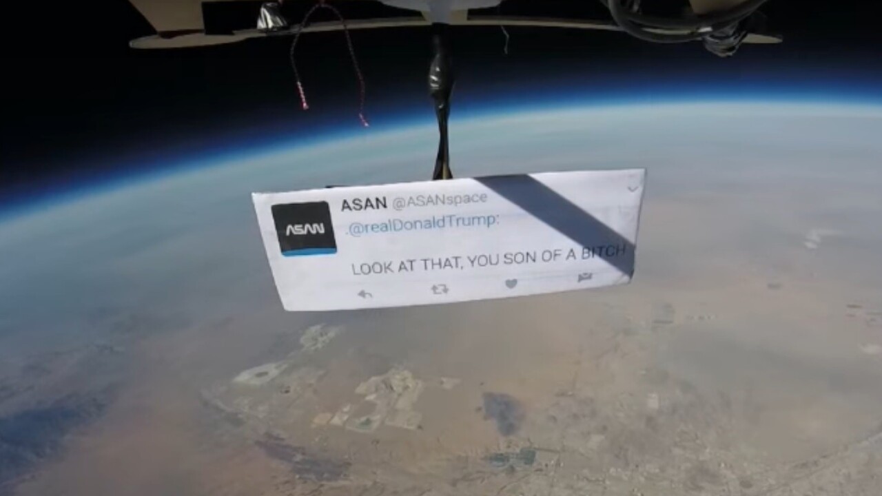 Space agencies mock Trump from the heavens