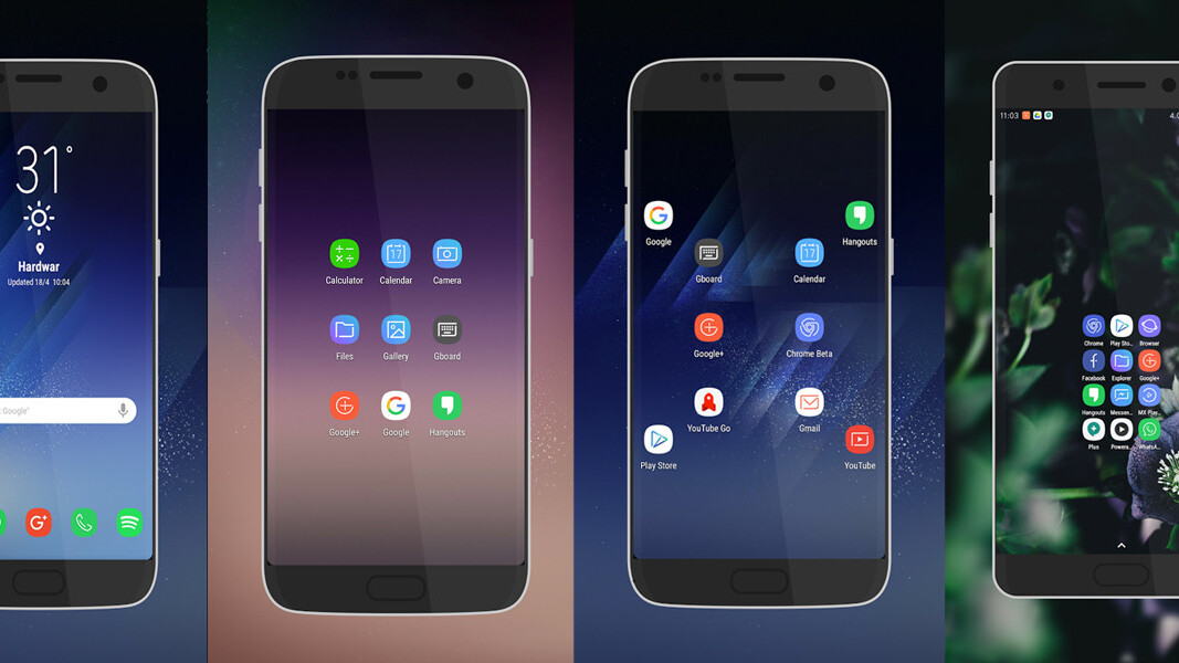 This replica Galaxy S8 icon pack is available for free for the next 12 hours
