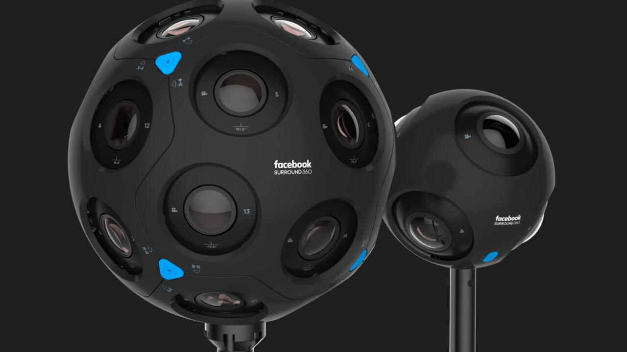 Facebook’s new VR cameras let you move within a 360 video