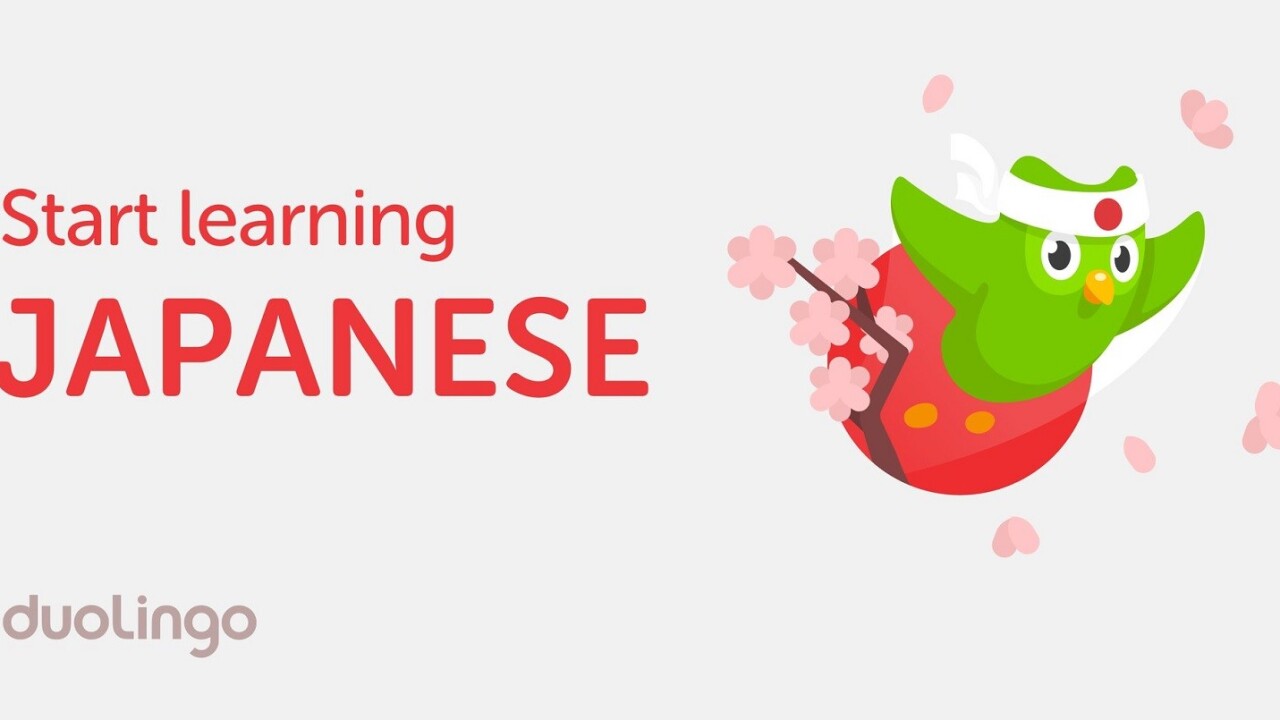 Duolingo adds Japanese to its catalog of languages