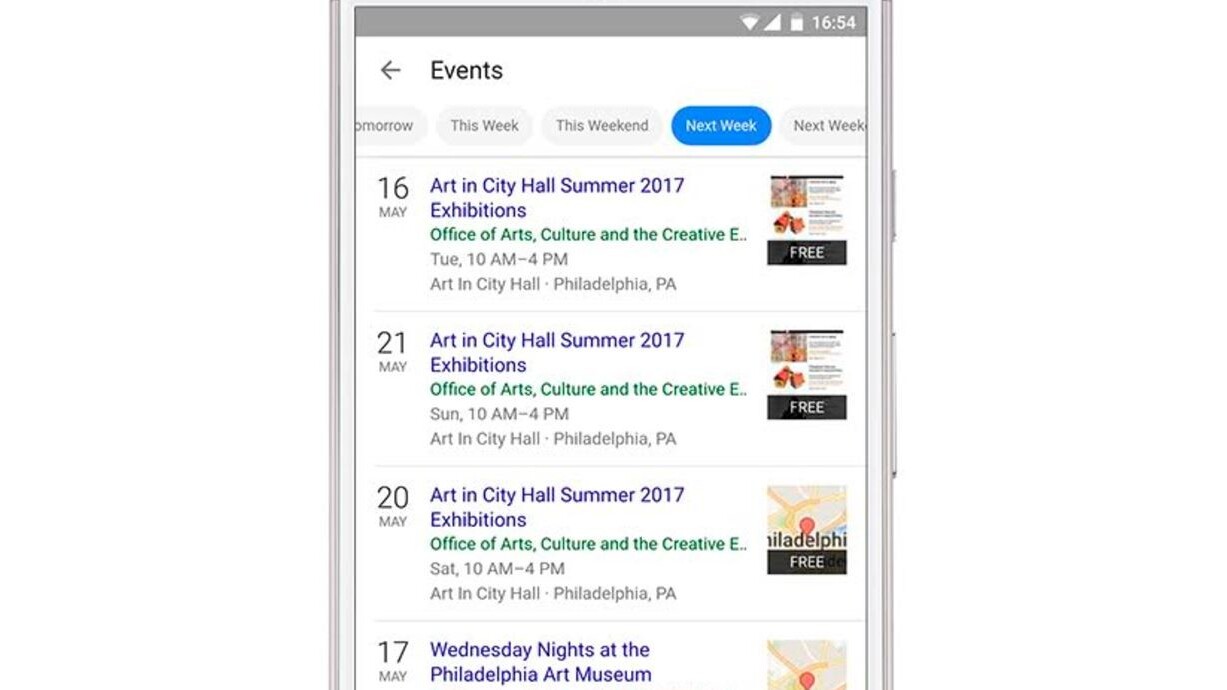 Google’s new event-finder wants to fix your lame social life