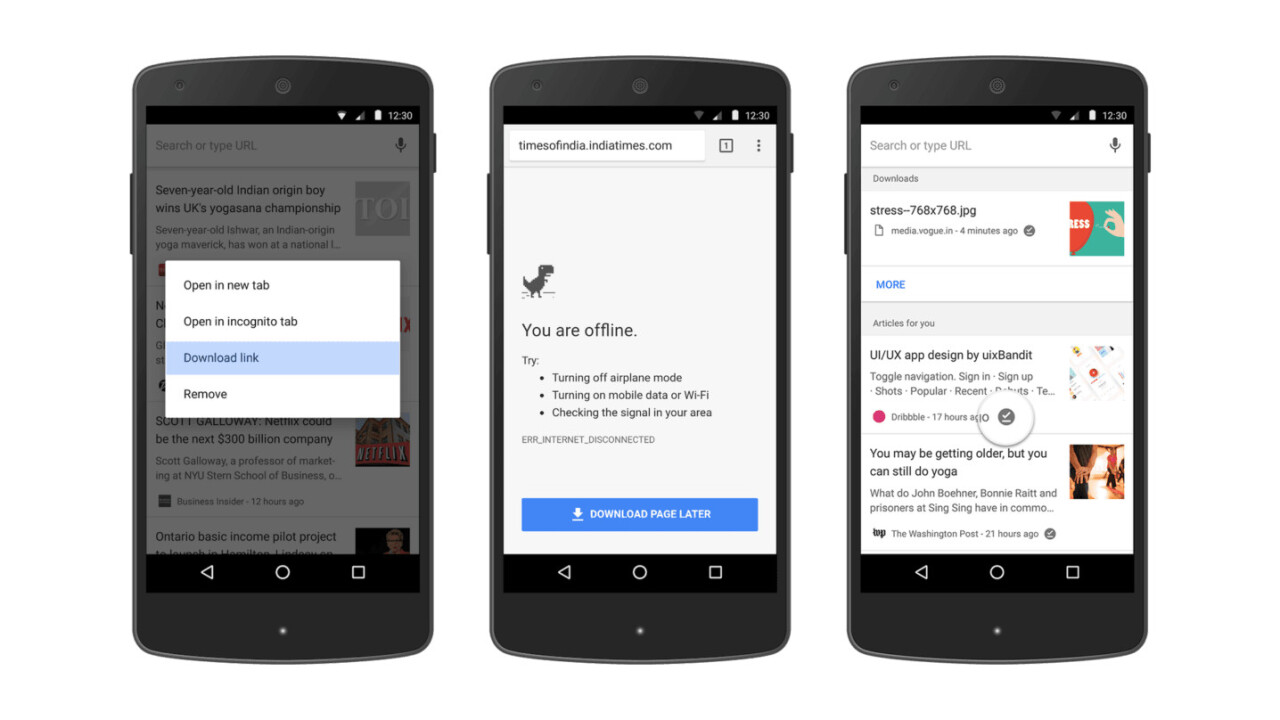 Google Chrome’s new offline features might make Pocket redundant