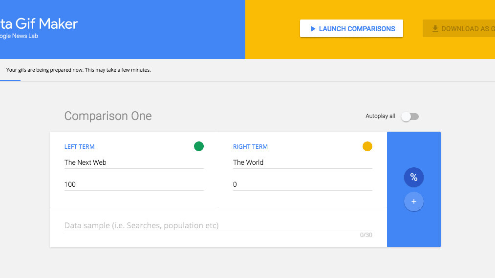 Google launches animation tool so you can turn boring data into cool GIFs