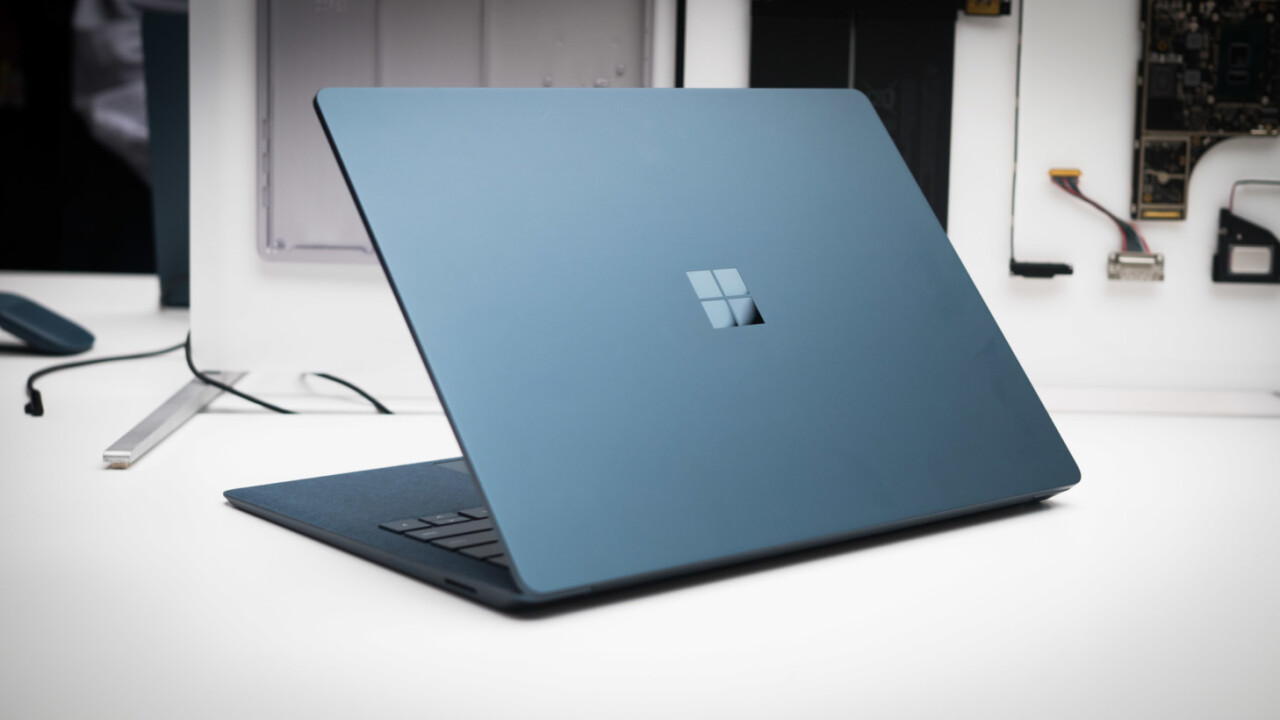 The Surface Laptop’s i7 configurations now come in pretty colors too