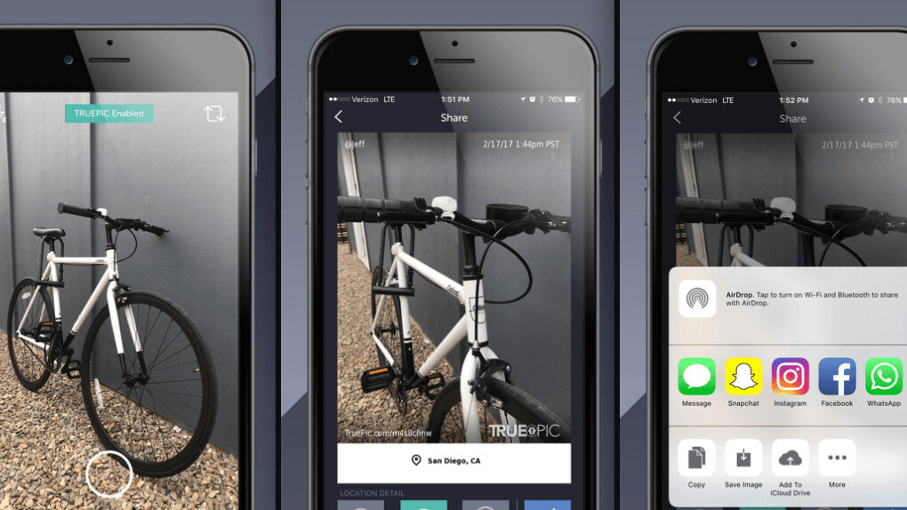 Truepic launches app that authenticates your pictures on the spot