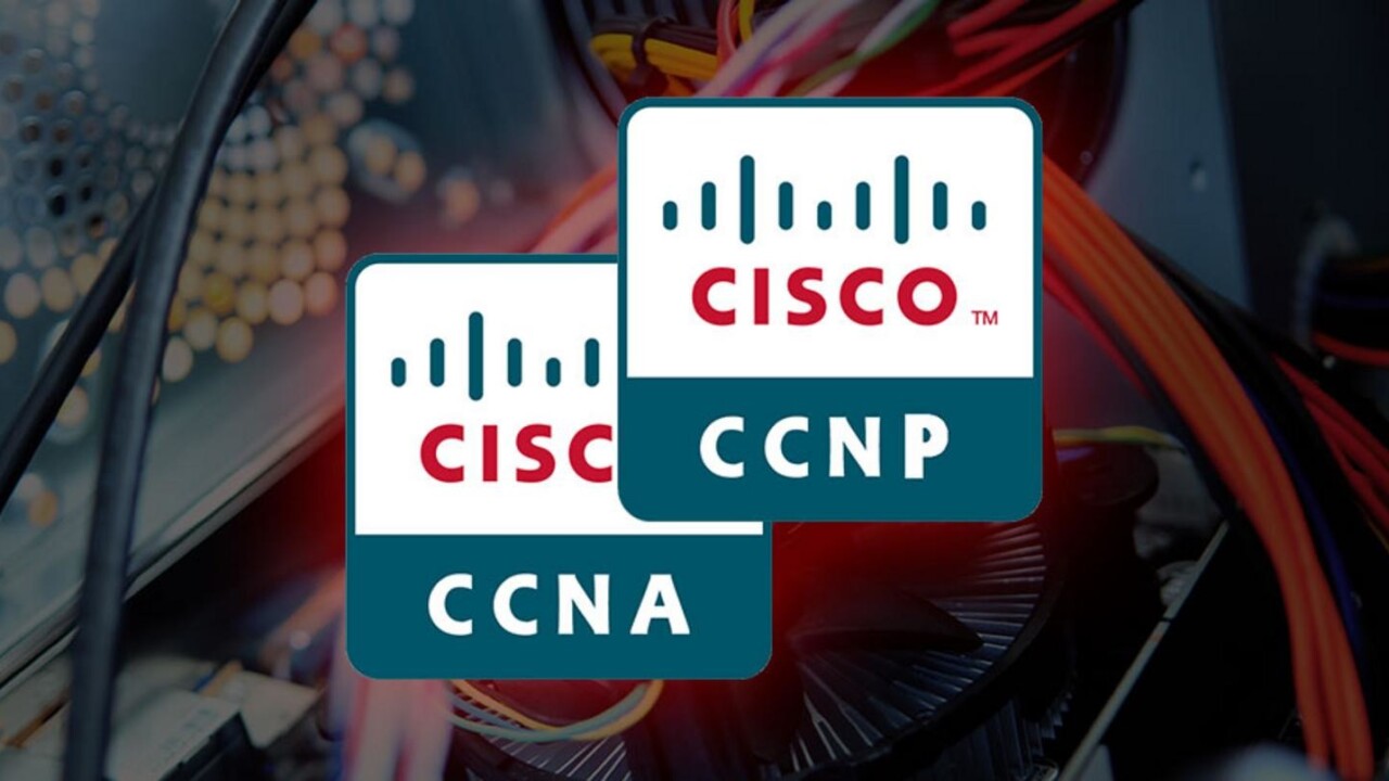 Add Cisco network mastery to your resume with two certifications for only $55