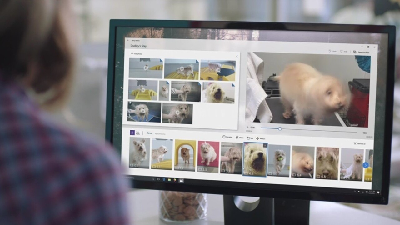 Windows Story Remix is Movie Maker on steroids