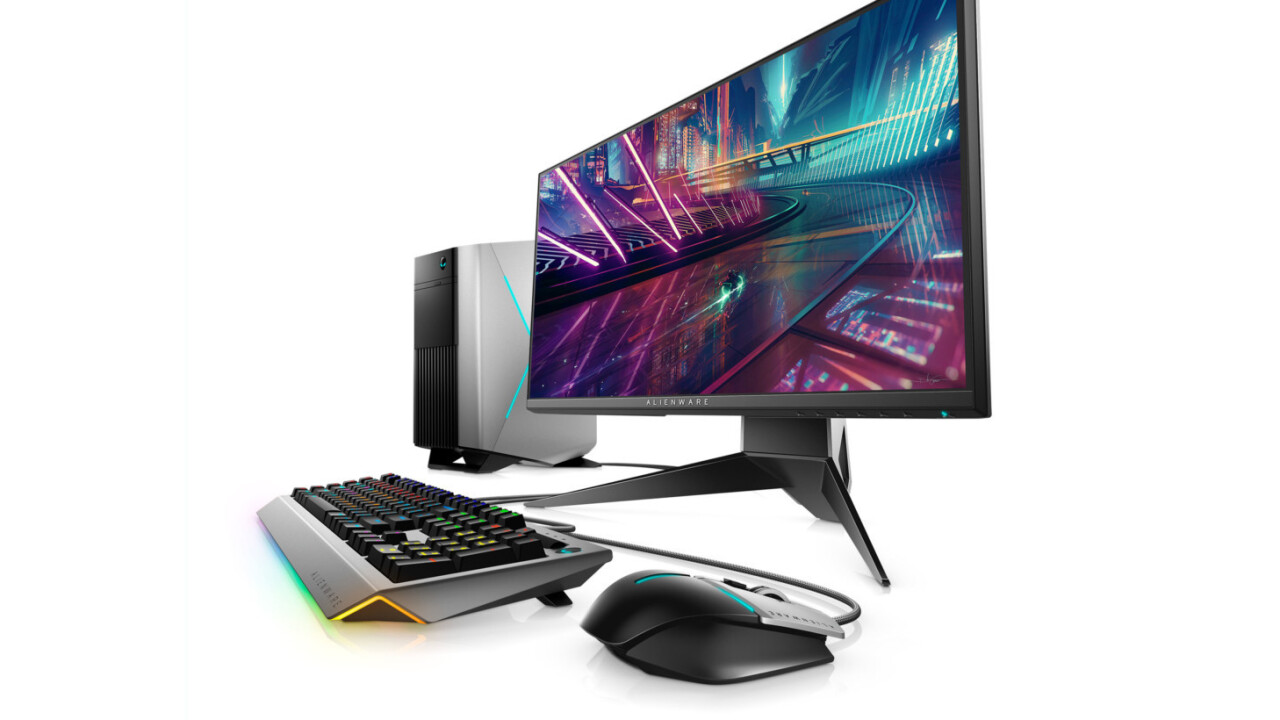 Alienware branches out into peripherals with 240 hz monitor, mice, and more