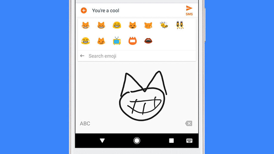 Google Gboard now lets you draw to search emoji because why not