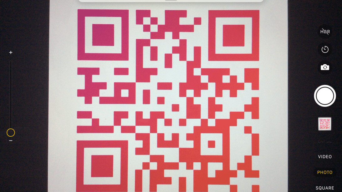 iOS 11 makes QR codes cool again