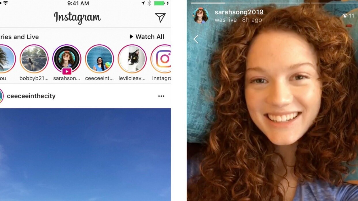 Instagram now lets you add live video replays to your Stories