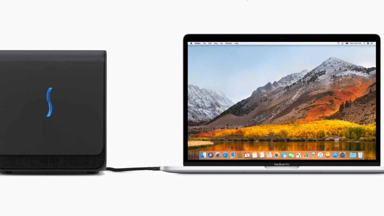 Apple is officially giving macOS external graphics support