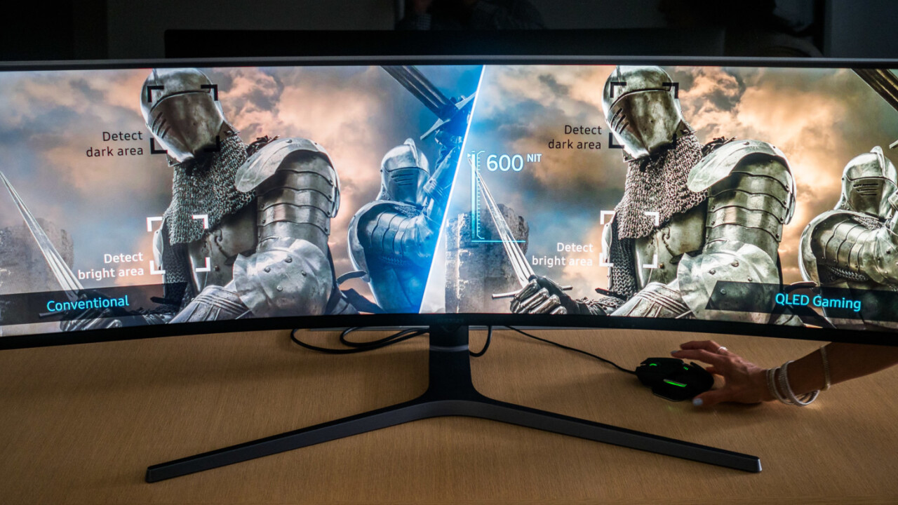 Samsung’s insane 32:9 gaming monitor laughs at your dual monitor setup