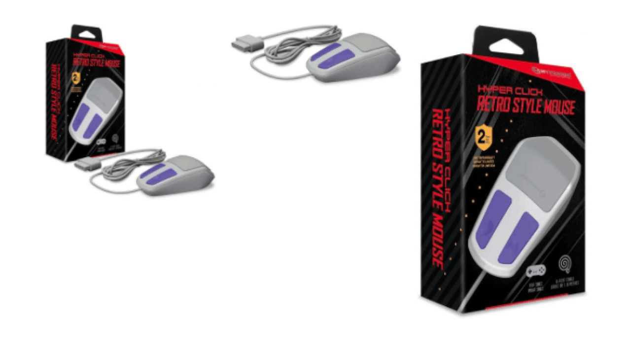 The classic SNES mouse is coming back to complete the full retro gaming experience