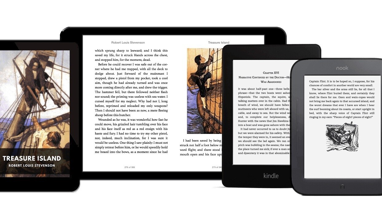 Fill up your ebook reader with beautifully formatted free classics