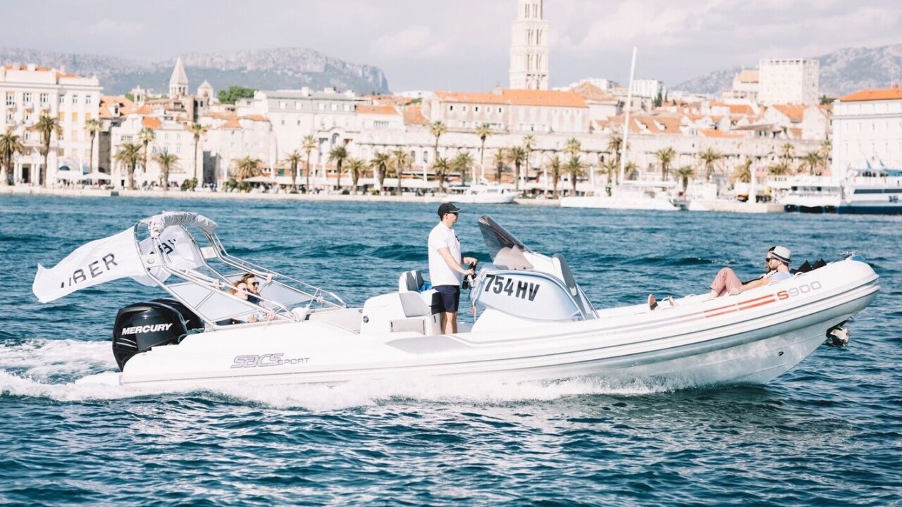 Uber’s boat service makes waves with Croatian locals