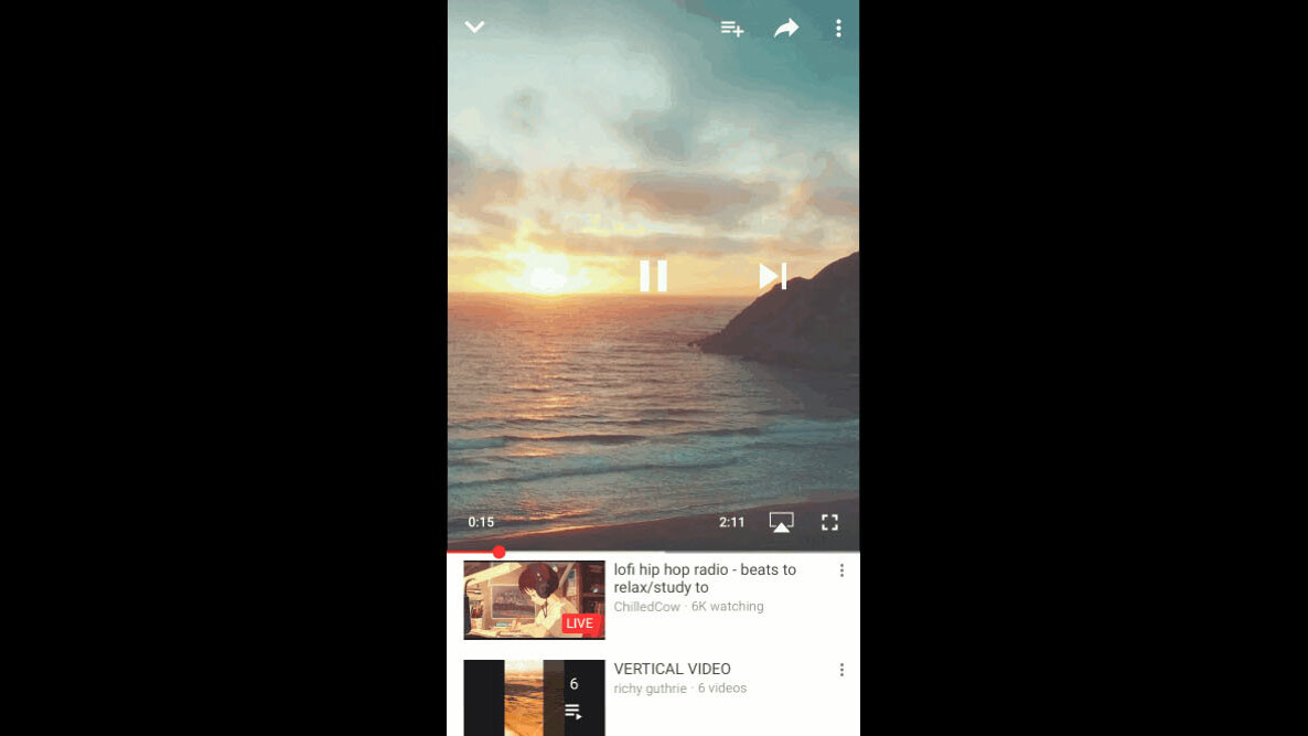 YouTube now dynamically adapts to different aspect ratios (Updated)