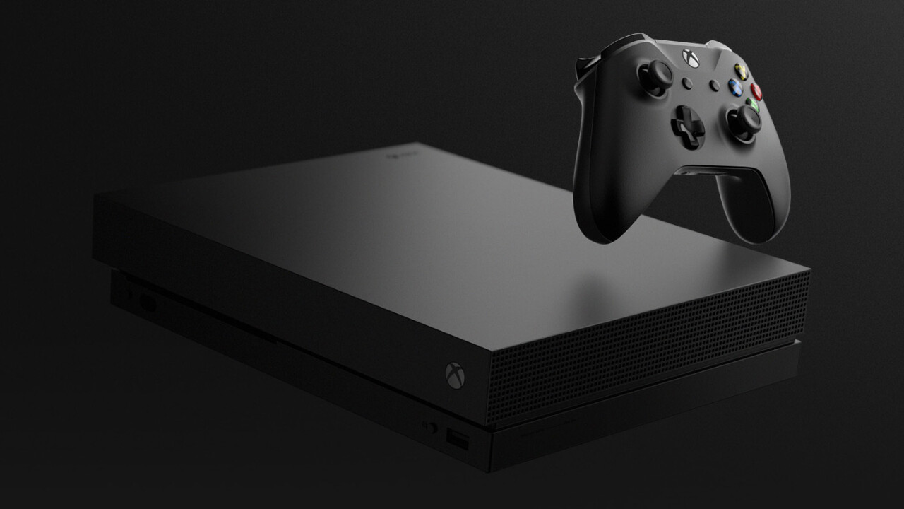 Microsoft unveils the $499 Xbox One X