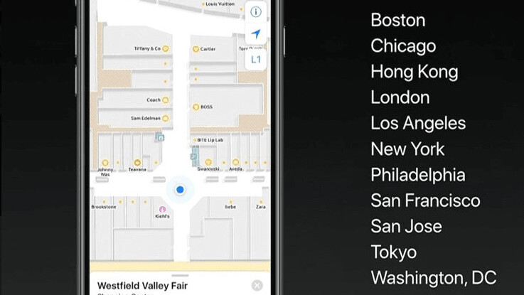 Apple updates Maps with detailed floor plans of airports, malls in iOS 11