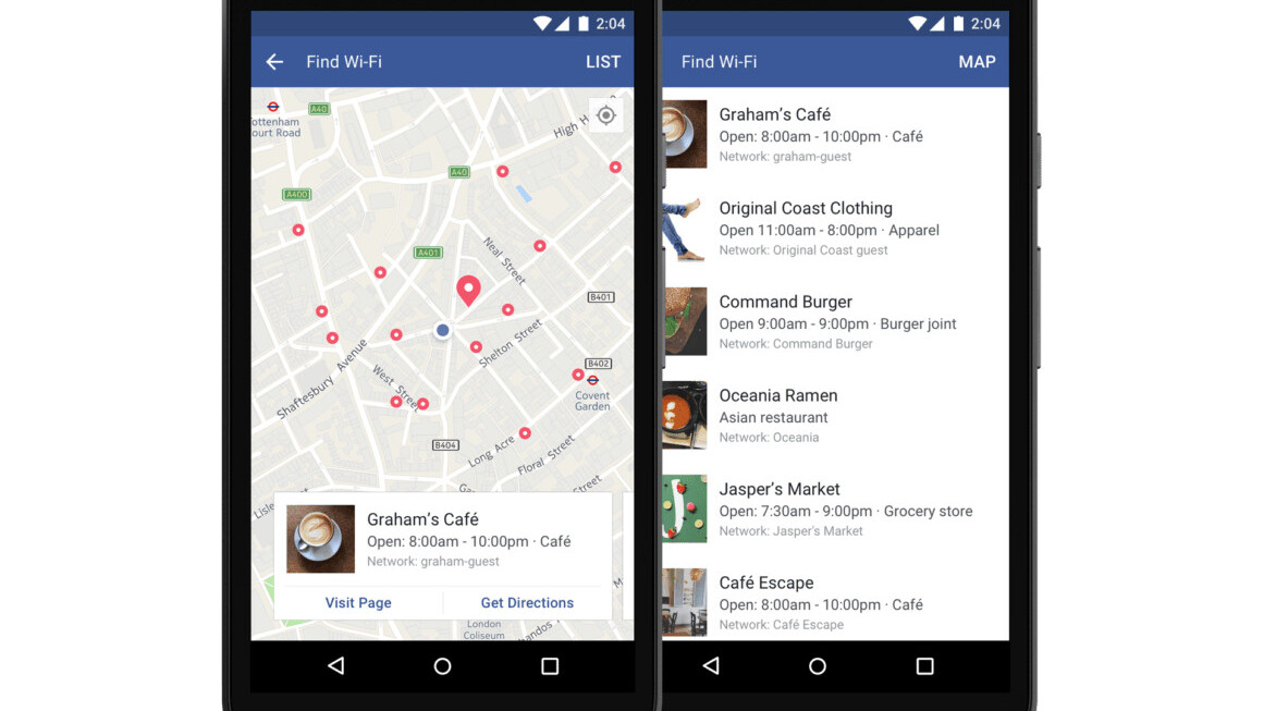 Facebook’s ‘Find Wi-Fi’ tool is now available to everyone