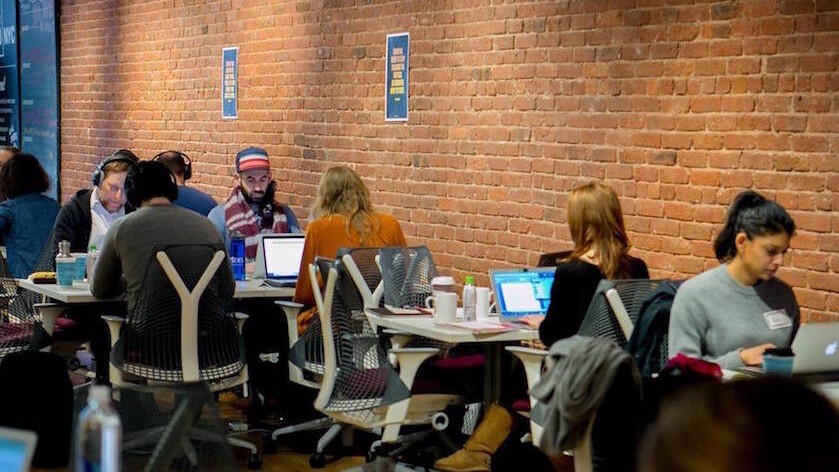 This co-working space is basically an adult daycare that takes away your phone for $40