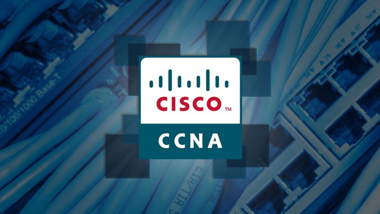 Get the training to become a certified Cisco network pro for just $39