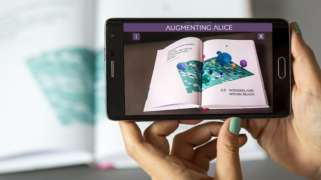 Take a first look at Augmenting Alice, an AR-enhanced book about the future of AR