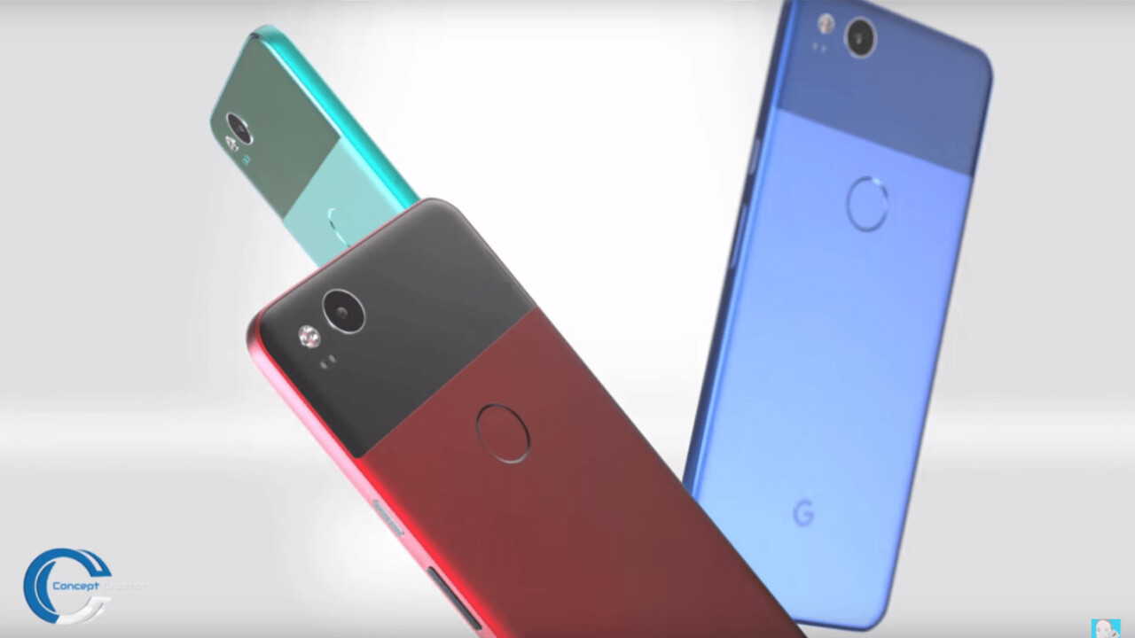 The Google Pixel 2 will be gorgeous, according to these renders