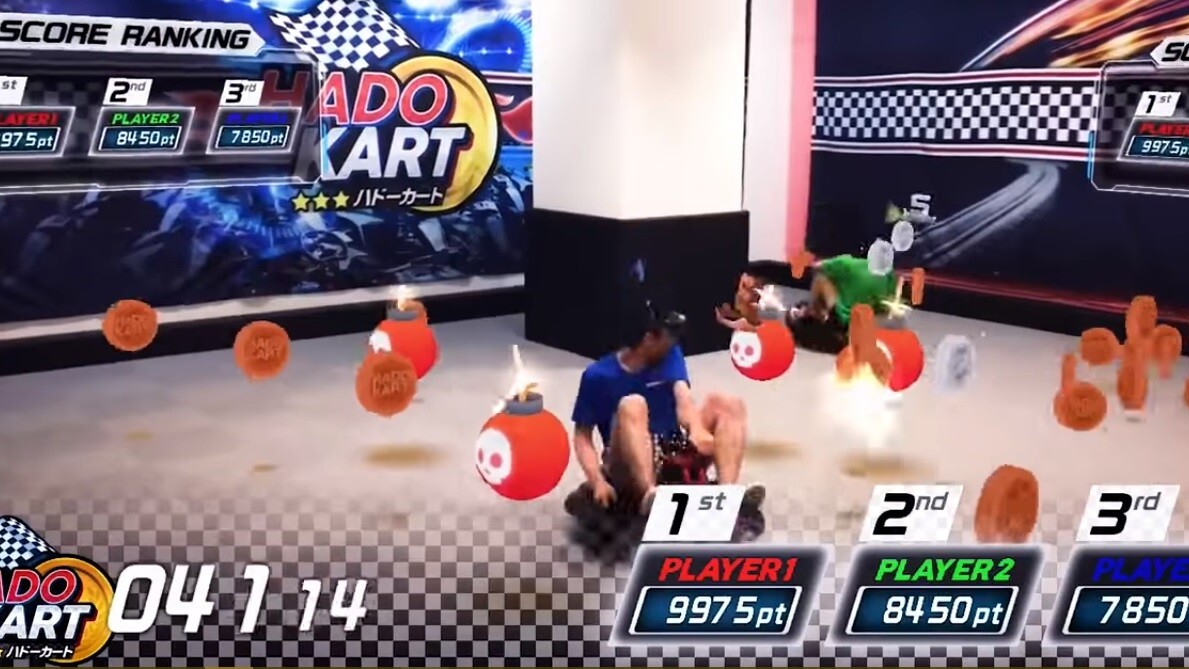 Mario Kart in real life is the best use of AR so far