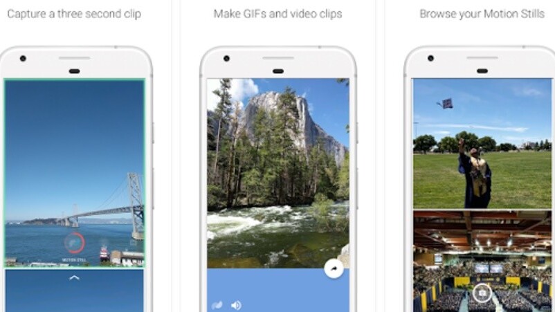 Google’s Motion Stills app lands on Android to make buttery-smooth GIFs