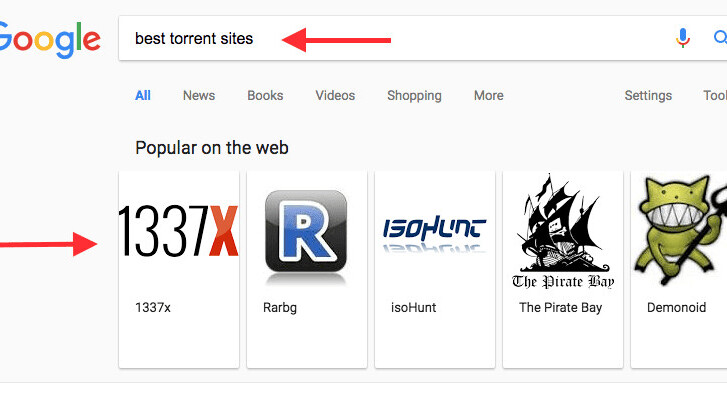 Google no longer shows ‘best torrent sites’ carousel in Search