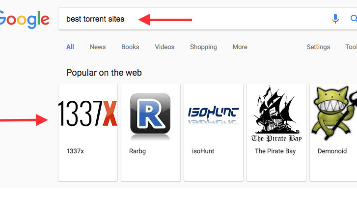 Google is now suggesting ‘best torrent sites’ directly in search